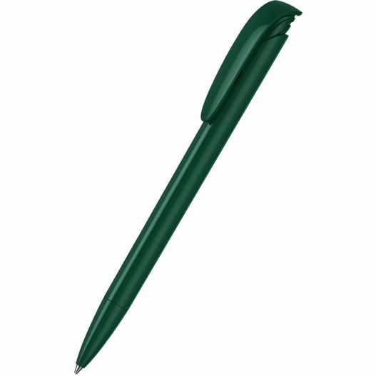 ein grüner stift mit schwarzer spitze Druckkugelschreiber Jona high gloss (Bild 1)