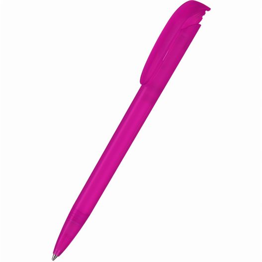 ein rosa stift auf einer weißen oberfläche Kugelschreiber Jona ice (Bild 1)