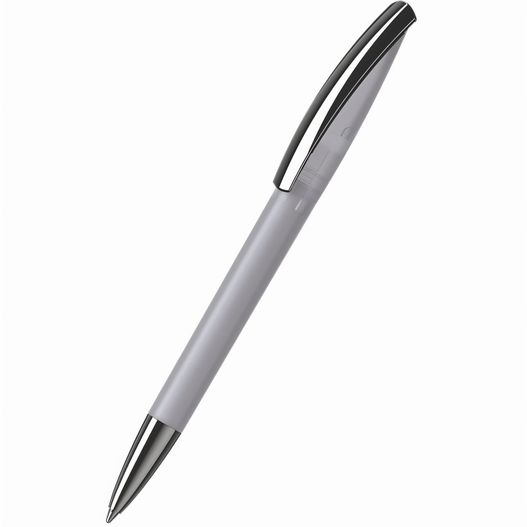 ein stift mit schwarzer spitze und silberner spitze Drehkugelschreiber Arca softfrost MMn (Bild 1)