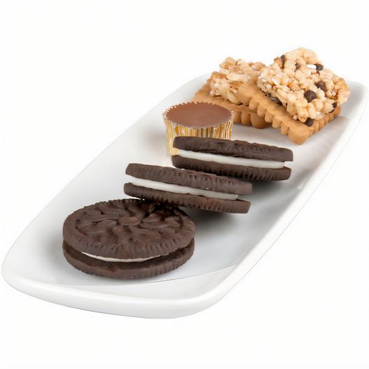 eine platte mit cookies und ein cookie darauf KÖNITZ Mehrzweckablageschale (Bild 1)