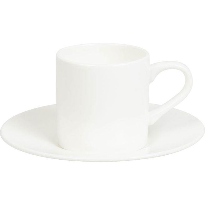 KÖNITZ Espressobecher mit Untertasse - Bone China