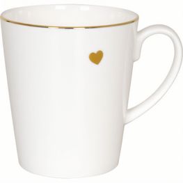 KÖNITZ "Wunderbar"-Becher, Bone China (Inhalt: 600 ml)