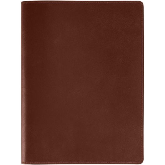 ein brauner lederpasskoffer auf weißem hintergrund Schreibmappe A4 (Bild 1)