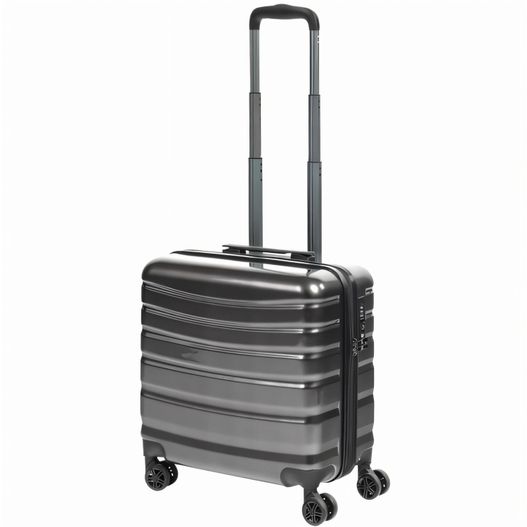 ein gepäckstück, das auf einer weißen oberfläche sitzt Businesstrolley (Bild 1)