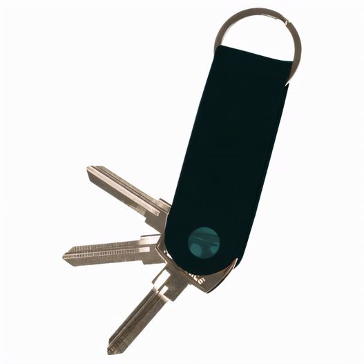 ein kleines messer mit einem schwarzen griff Schlüsselanhänger (Bild 1)