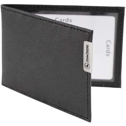eine schwarze geldbörse mit kartenhalter Kartenetui mit RFID Schutz (Bild 1)
