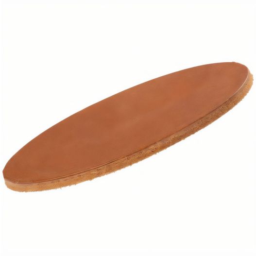 eine braune frise, die durch die luft fliegt Untersetzer (Bild 1)