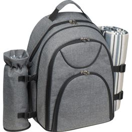 Picknickrucksack für 4 Personen mit Picknickdecke