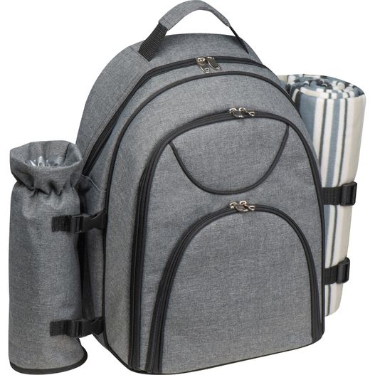 Picknickrucksack für 4 Personen mit Picknickdecke (Bild 1)