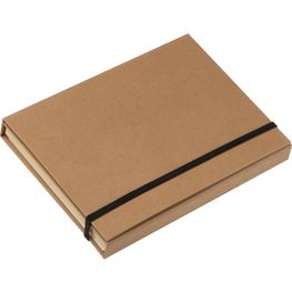 Schreibmappe mit Lineal, Schreibblock und Haftmarkern