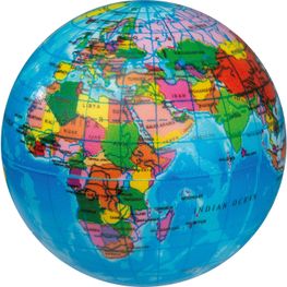 Produktabbildung Anti Stressball in Weltkugeloptik Anti Stressball in Weltkugeloptik