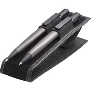 Set aus Kugelschreiber und Bleistift in Etui