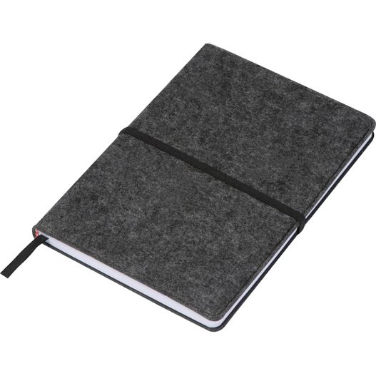 Produktabbildung Notizbuch aus Filz A5 Notizbuch aus Filz A5 (Bild 1)