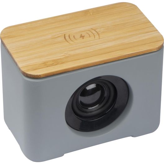 Bluetooth Lautsprecher mit integriertem Wireless Charger (Bild 1)