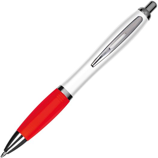 Kugelschreiber mit weißem Schaft (Bild 1)