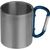 Tasse aus Metall mit Karabinerhaken, 200ml (Bild 1)