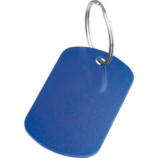 Schlüsselanhänger Metallplättchen (Bild 1)