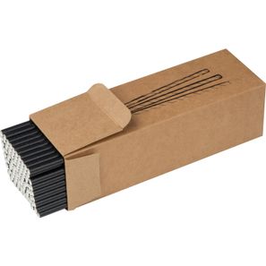 100er Set Trinkhalme aus Papier