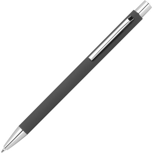ein stift mit schwarzem körper und silberspitze Kugelschreiber schlank (Bild 1)
