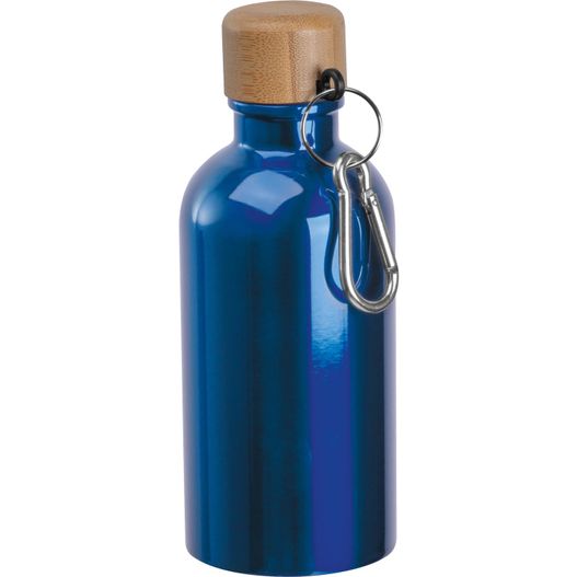 Produktabbildung Edelstahltrinkflasche mit Karabiner, 400ml Edelstahltrinkflasche mit Karabiner, 400ml (Bild 1)
