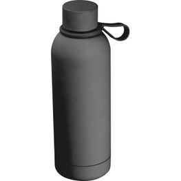Gummierte Trinkflasche aus Edelstahl, 700ml