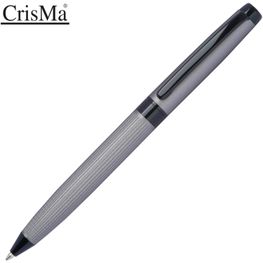 Produktabbildung CrisMa Drehkugelschreiber aus Edelstahl, matt-grau CrisMa Drehkugelschreiber aus Edelstahl, matt-grau