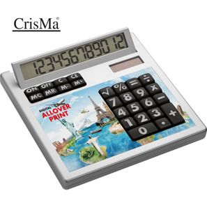 Tischrechner Eigendesign mit 12 Digits aus Kunststoff