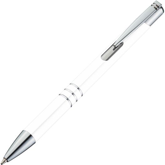 Produktabbildung Kugelschreiber aus Metall mit 3 Zierringen Kugelschreiber aus Metall mit 3 Zierringen (Bild 1)