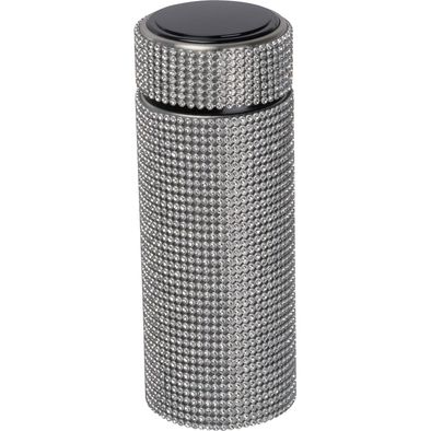 Vakuum Edelstahltrinkflasche mit Strassstein-Akzenten