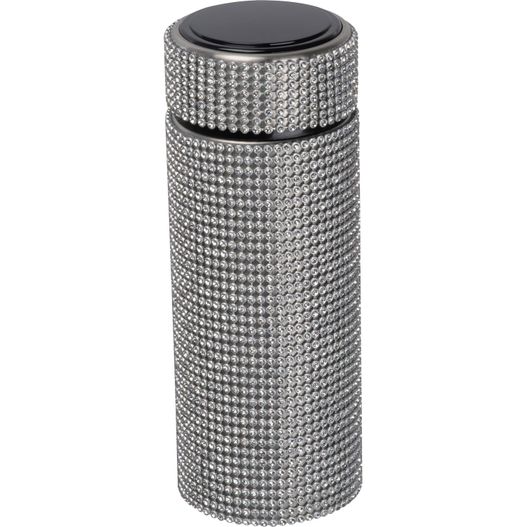 Produktabbildung Vakuum Edelstahltrinkflasche mit Strassstein-Akzenten Vakuum Edelstahltrinkflasche mit Strassstein-Akzenten (Bild 1)
