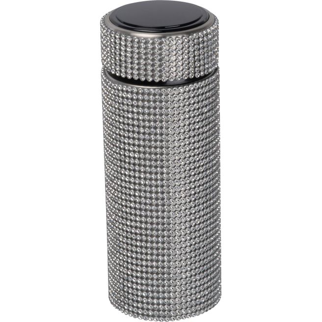 Vakuum Edelstahltrinkflasche mit Strassstein-Akzenten