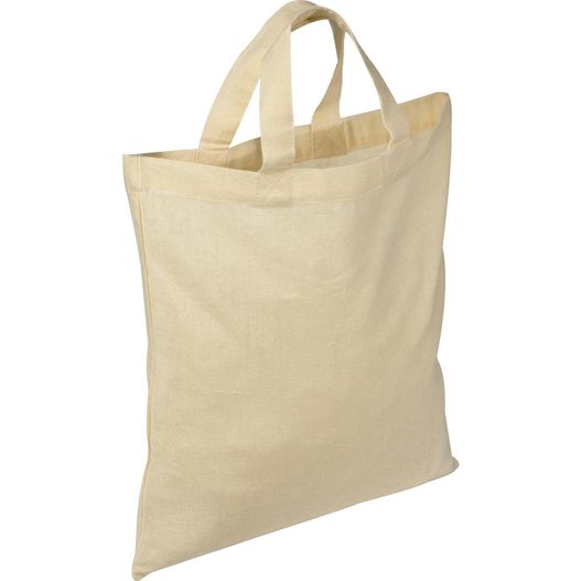 Baumwolltasche mit kurzen Henkeln (Bild 1)