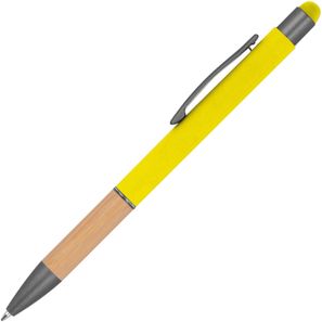 Kugelschreiber mit Griffzone aus Bambus