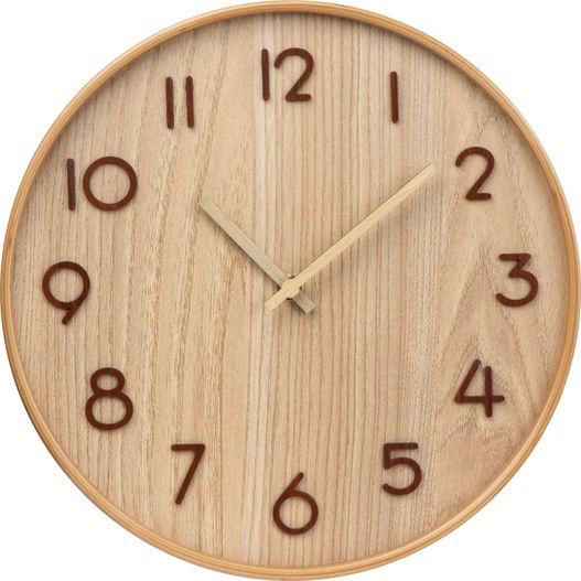 Produktabbildung Wanduhr aus Holz Wanduhr aus Holz (Bild 1)