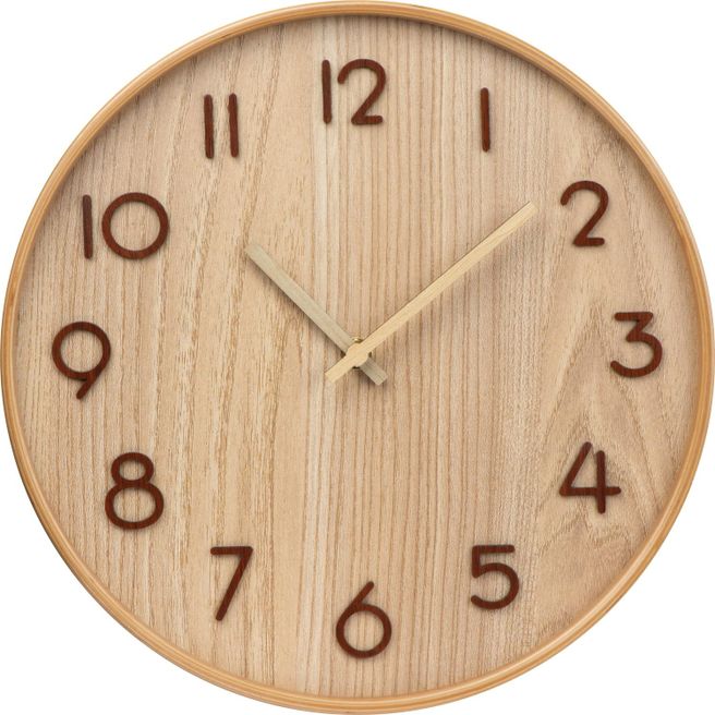 Produktabbildung Wanduhr aus Holz Wanduhr aus Holz