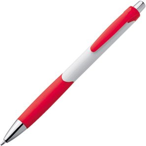 Kugelschreiber mit farbiger Gummigriffzone