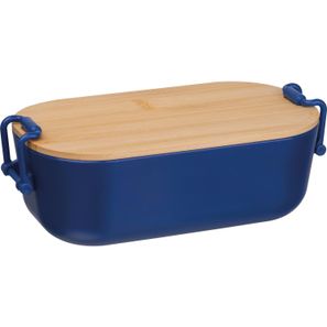 Lunchbox mit Bambusdeckel und Bügelverschluss