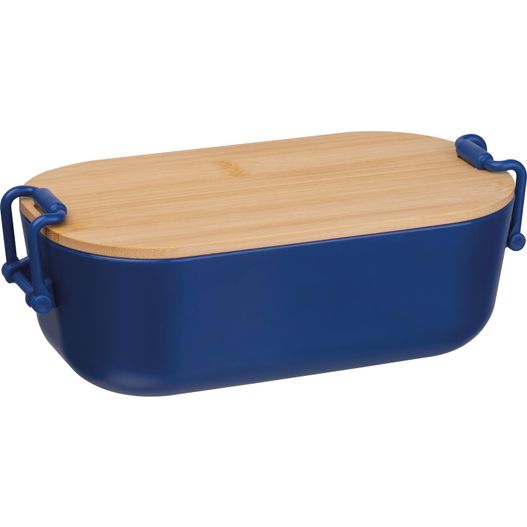 Lunchbox mit Bambusdeckel und Bügelverschluss (Bild 1)