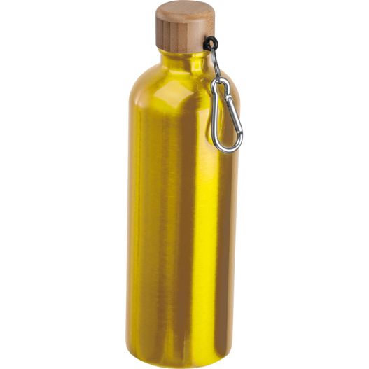 Edelstahltrinkflasche mit Karabiner, 750ml (Bild 1)