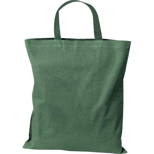 Baumwolltasche mit kurzen Henkeln (Bild 1)