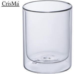CrisMa Doppelwandige Glastasse 330ml