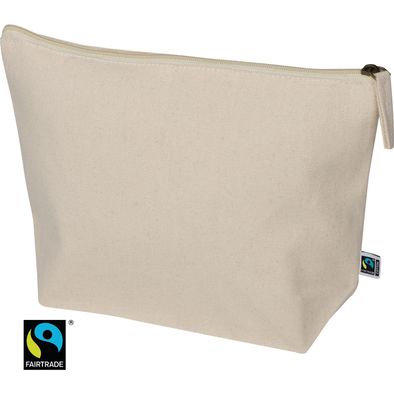 Fairtrade Kulturtasche aus Baumwolle