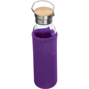 Glasflasche mit Neoprenüberzug, 600ml