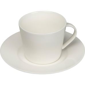 Porzellantasse mit Unterteller