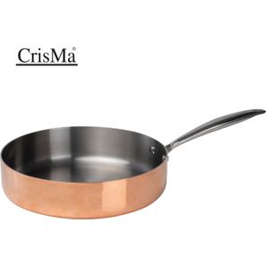 CrisMa Induktionsbratpfanne mit hohem Rand