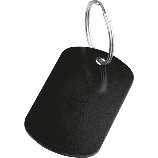 Produktabbildung Schlüsselanhänger Metallplättchen Schlüsselanhänger Metallplättchen (Bild 1)