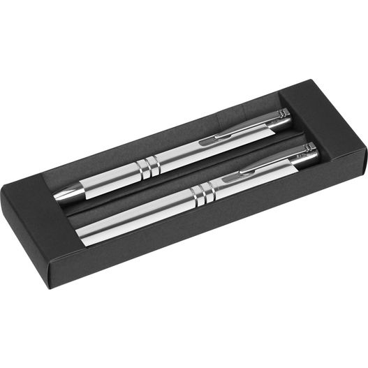 Produktabbildung Schreibset bestehend aus einem Kugelschreiber und einem Rollerball Schreibset bestehend aus einem Kugelschreiber und einem Rollerball (Bild 1)