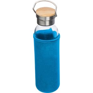 Glasflasche mit Neoprenüberzug, 600ml