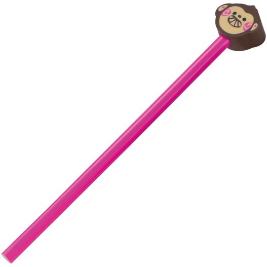 Holzbleistift mit verschiedenen Radiergummiaufsätzen (Bild 1)