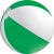 Strandball aus PVC mit einer Segmentlänge von 40 cm (Bild 1)